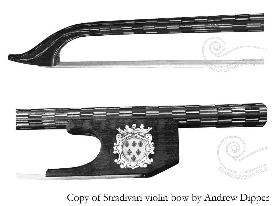 Andrew Dipper Baroque Bows — Vermont Violins